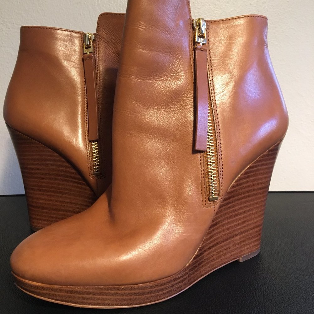 Michael Kors Tan Booties